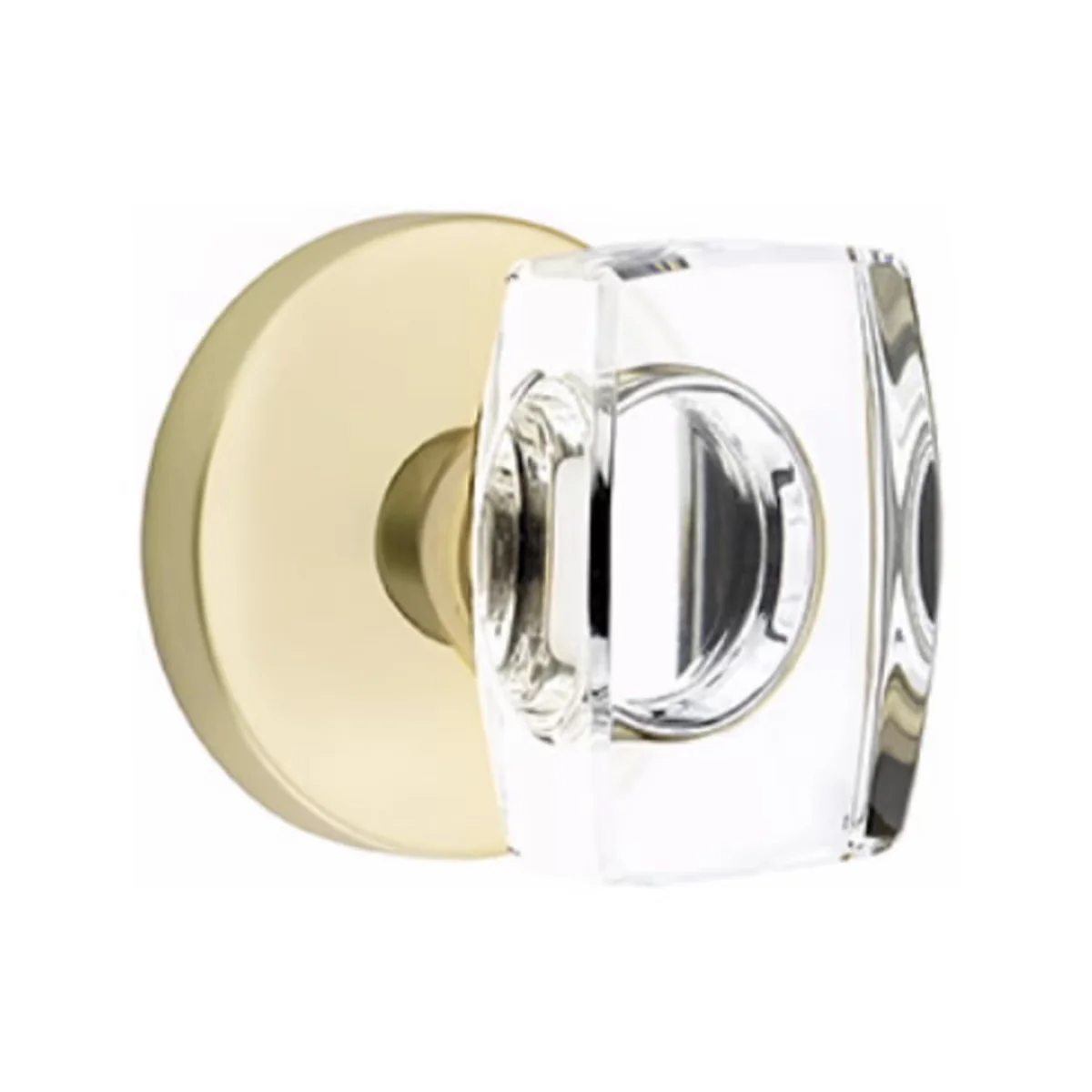 WINDSOR GLASS (WS) PASSAGE (HALL/CLOSET) KNOB WITH 2-3/8