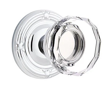LOWELL GLASS (LW) DUMMY (PAIR) KNOB - Omega Custom Fabrication LLC