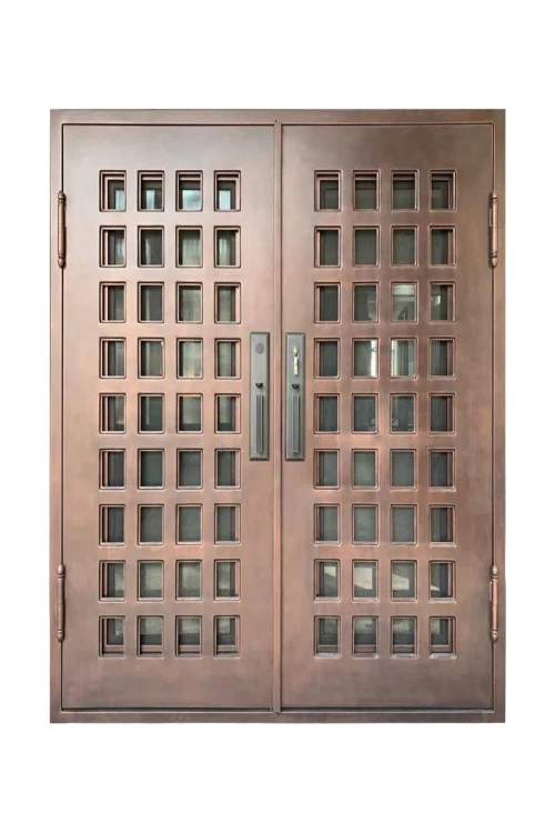 Citadel Rustic Iron Door - Omega Custom Fabrication LLC