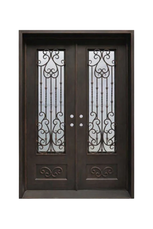 Elmwood Iron Door - Omega Custom Fabrication LLC