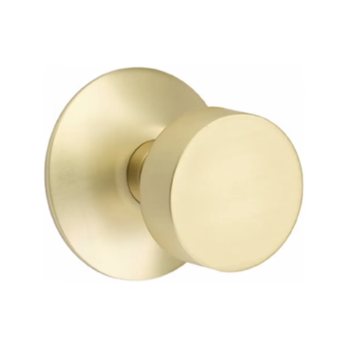 ROUND (ROU) PASSAGE (HALL/CLOSET) KNOB WITH 2-3/8