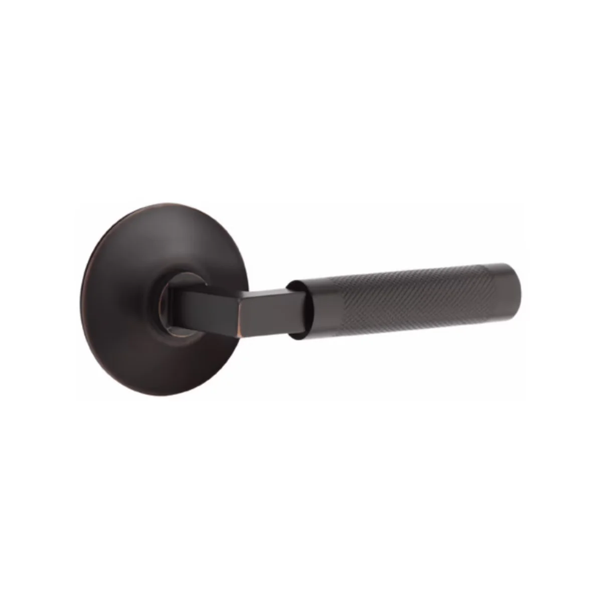 L-SQUARE KNURLED (LS.KN)) DUMMY (PAIR) LEVER - Omega Custom Fabrication LLC