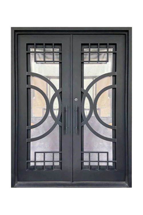 Celestial Orbit Iron Door - Omega Custom Fabrication LLC