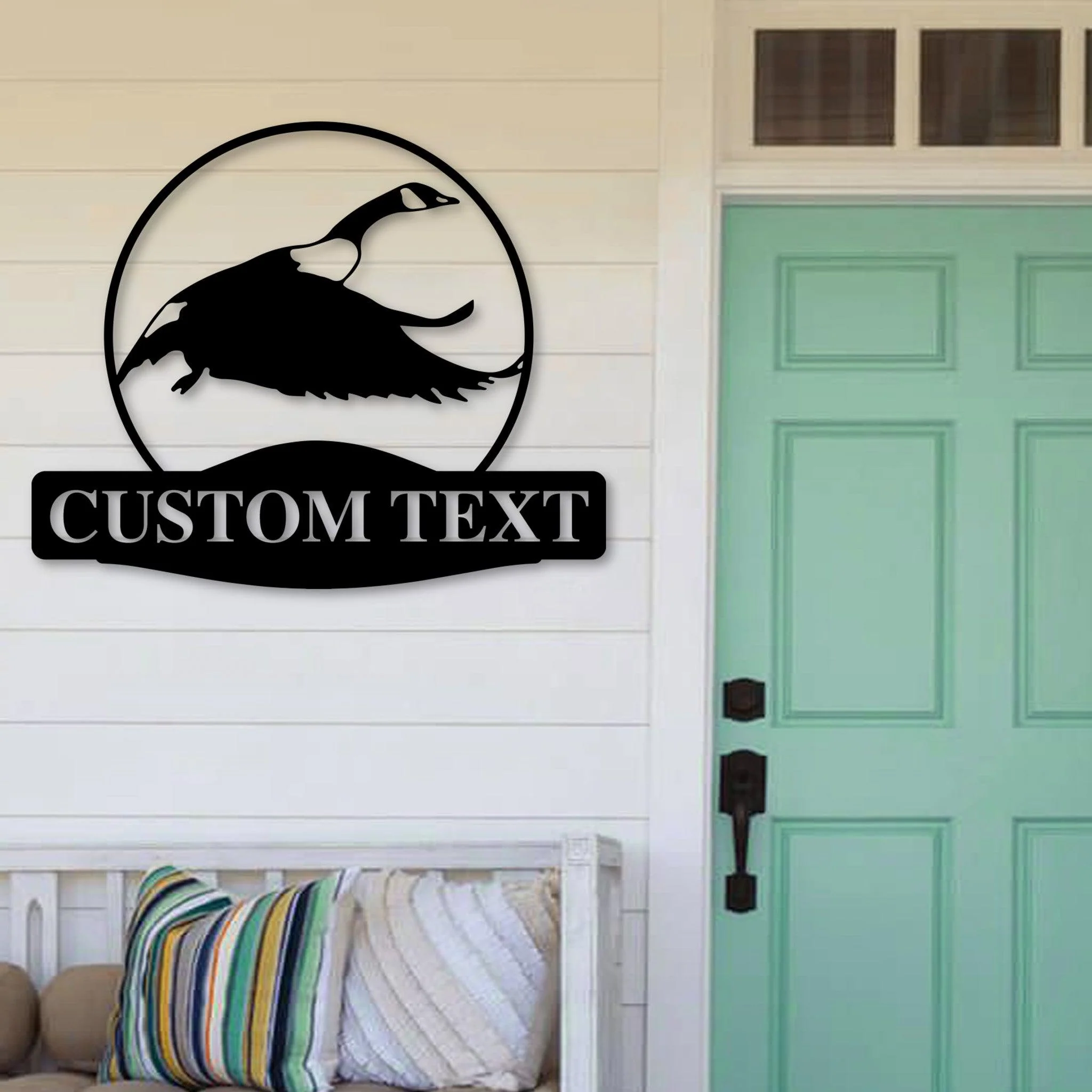 Custom Goose Metal Wall Art - Omega Custom Fabrication LLC