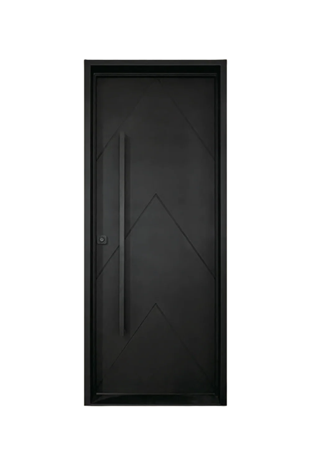 Vector Iron Pivot Door - Omega Custom Fabrication LLC