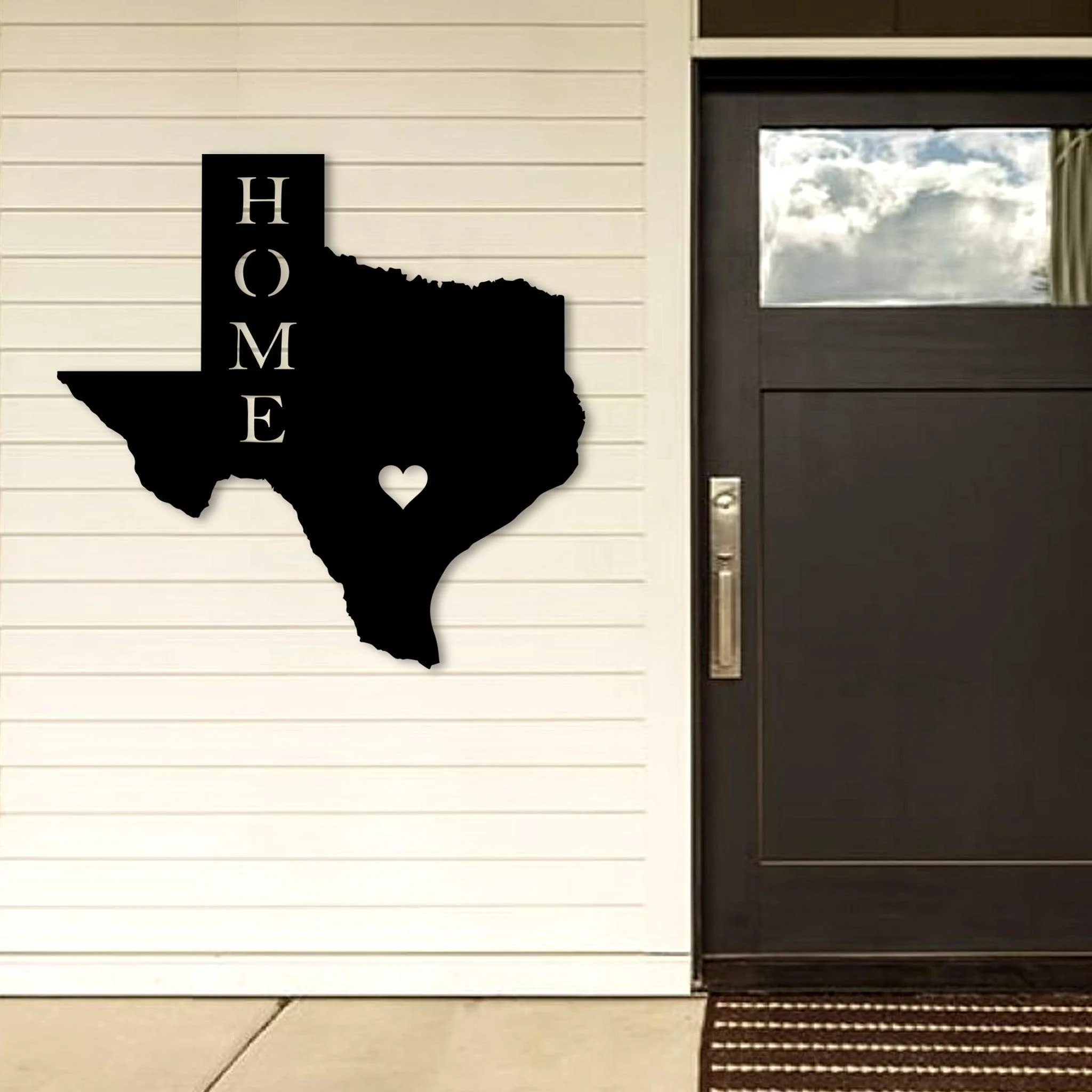 Texas State Home Metal Wall Art - Omega Custom Fabrication LLC