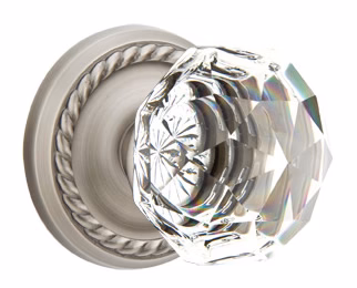 DIAMOND GLASS (CK) DUMMY (PAIR) KNOB - Omega Custom Fabrication LLC
