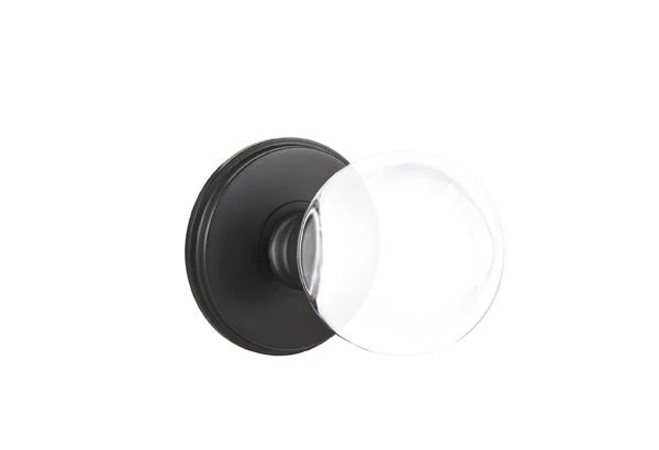 BRISTOL GLASS (BL) PRIVACY (BED/ BATH) KNOB WITH 2-3/8