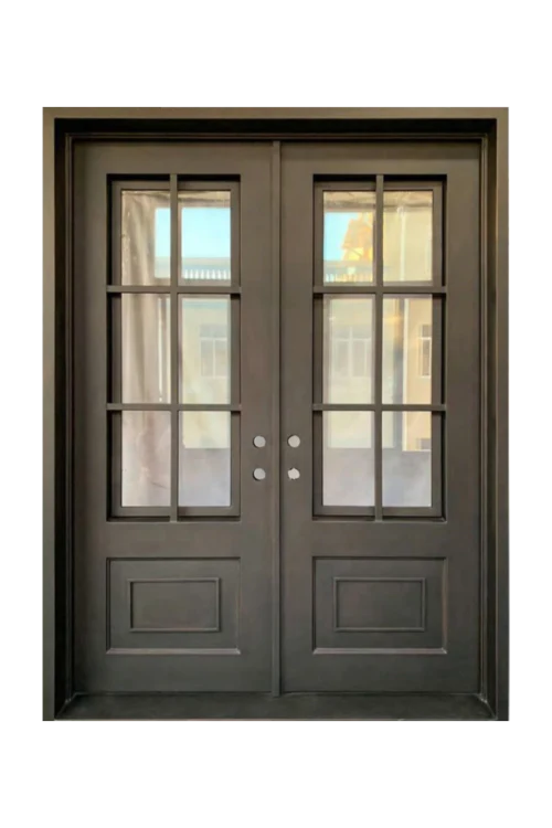 Savannah French Iron Door - Omega Custom Fabrication LLC