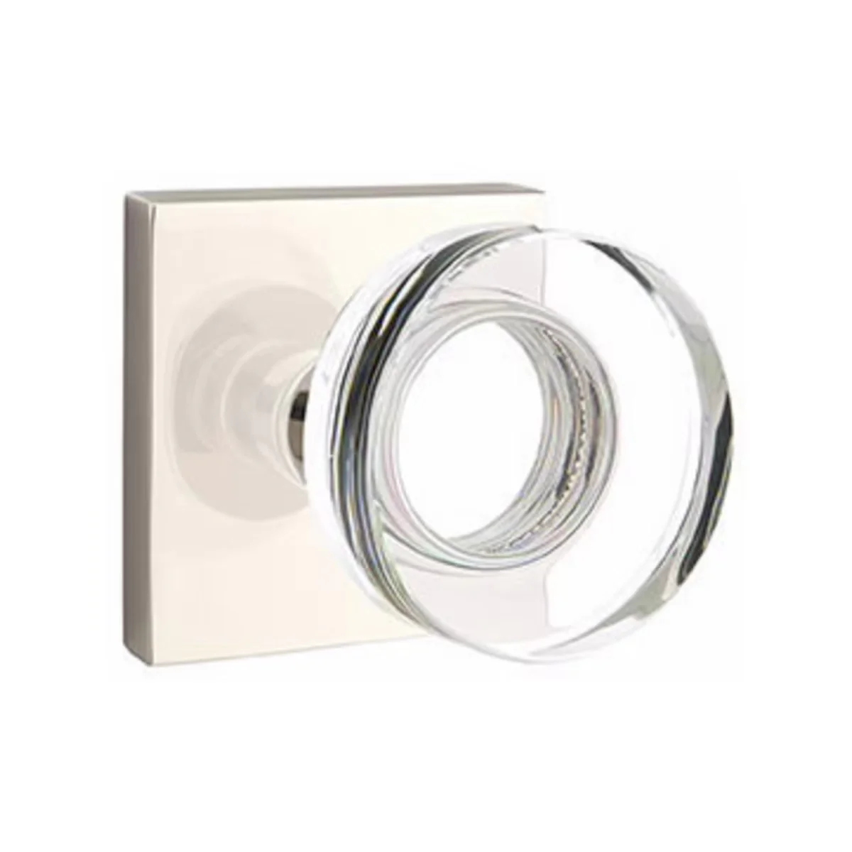MODERN DISC GLASS (MDC) DUMMY (PAIR) KNOB - Omega Custom Fabrication LLC