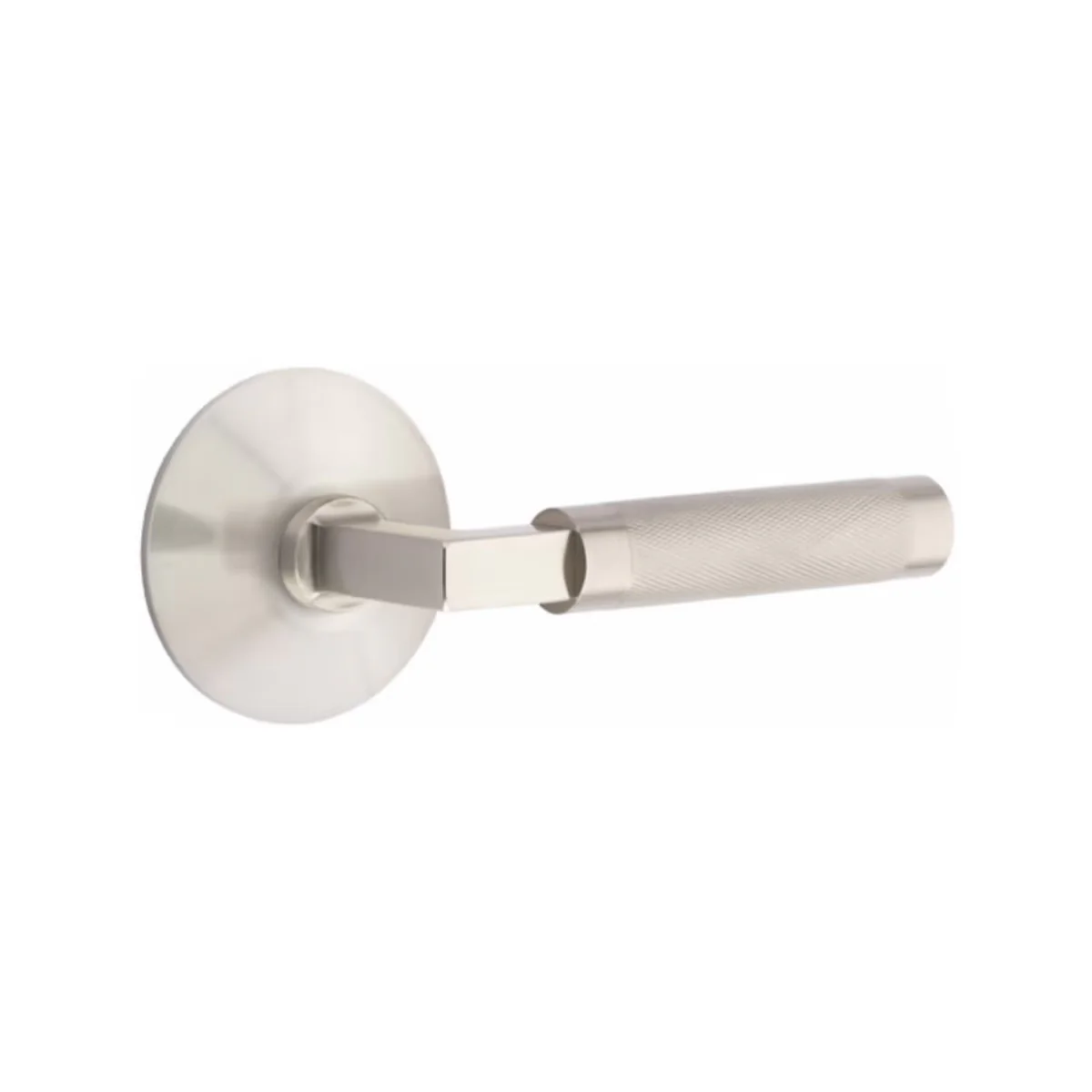 L-SQUARE KNURLED (LS.KN)) DUMMY (PAIR) LEVER - Omega Custom Fabrication LLC