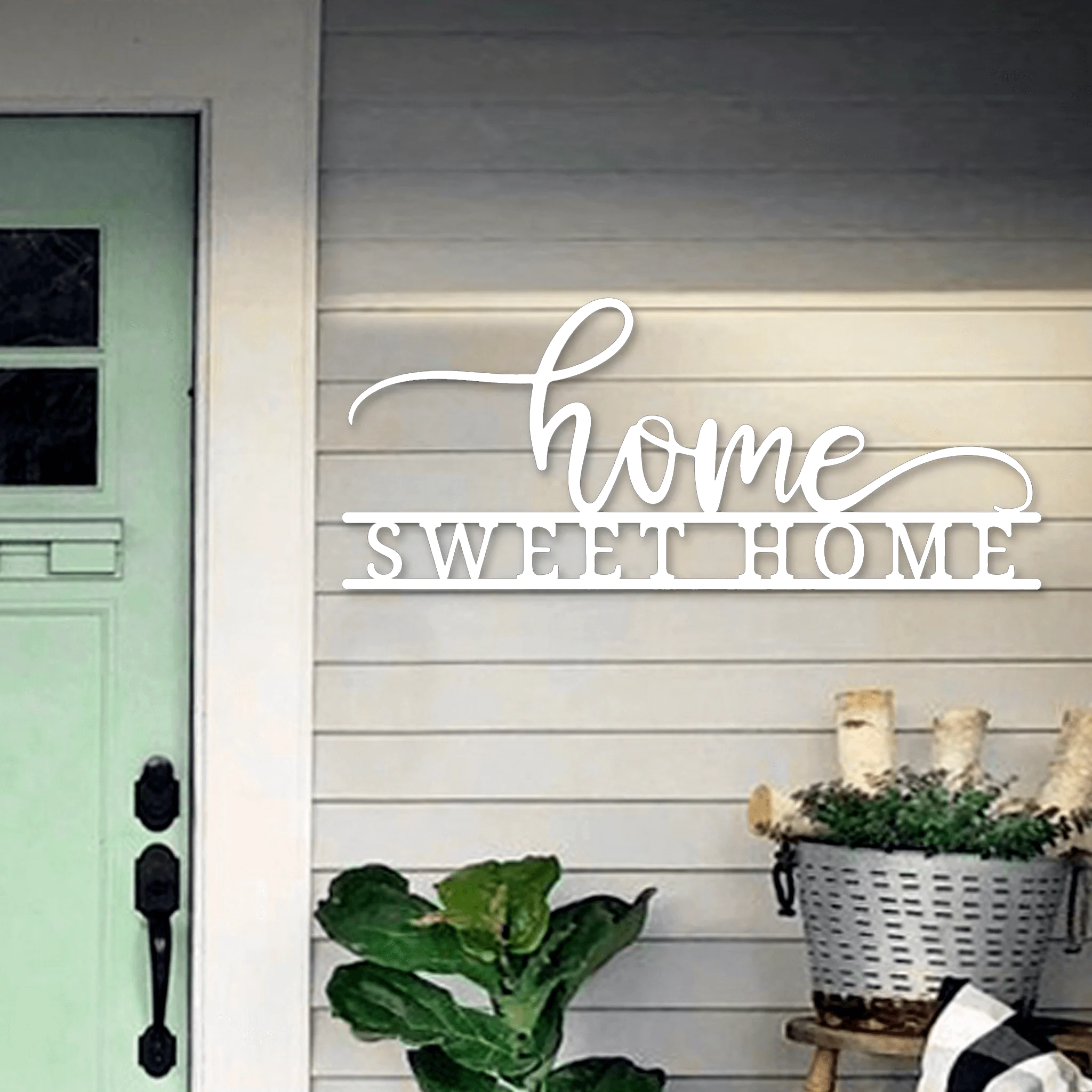 Home Sweet Home Metal Art - Omega Custom Fabrication LLC