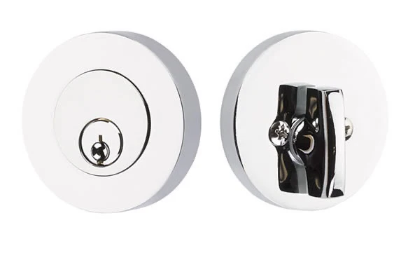 MODERN DISC DEADBOLT WITH 2-3/8