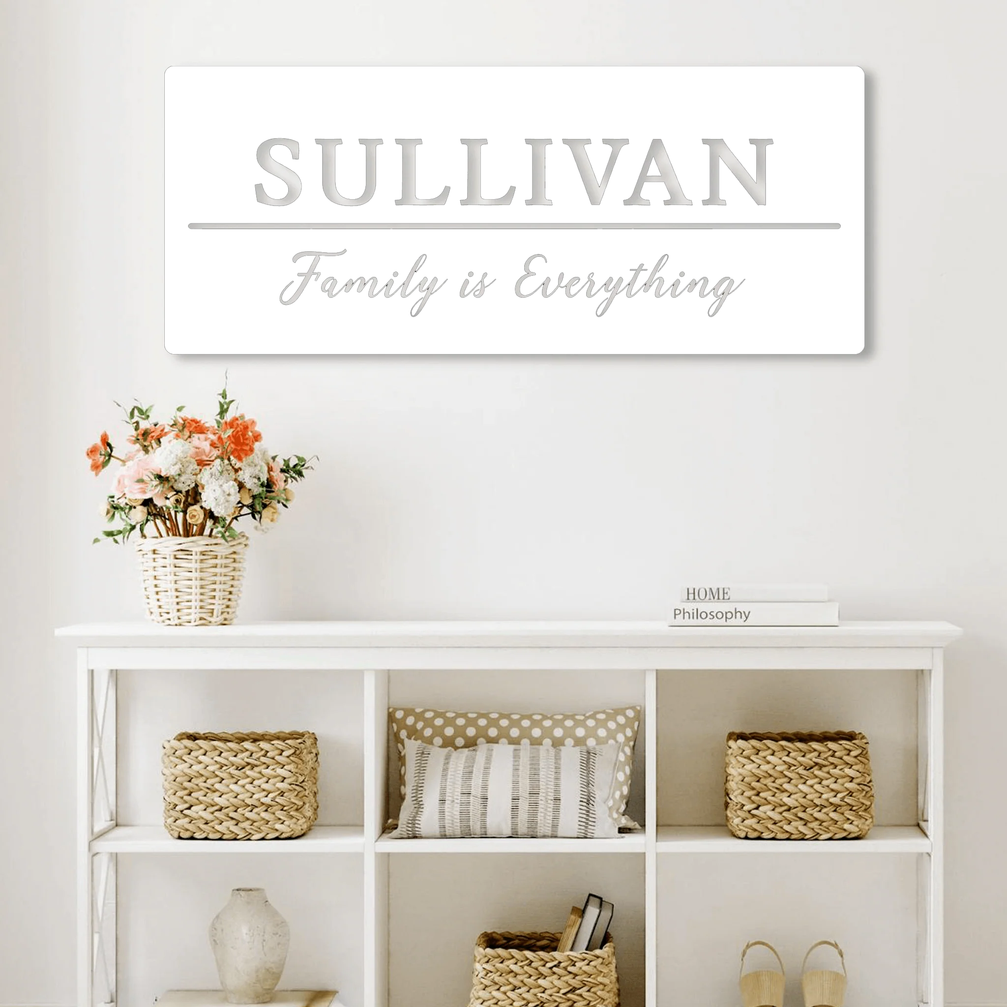 Family is Everything Custom Metal Sign - Omega Custom Fabrication LLC