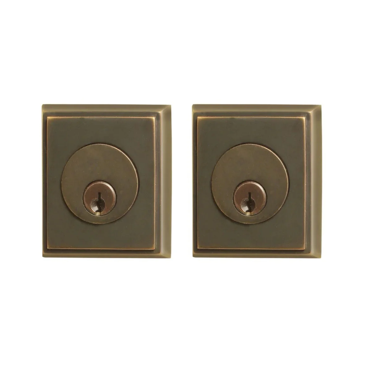 RECTANGULAR DEADBOLT WITH 2-3/8