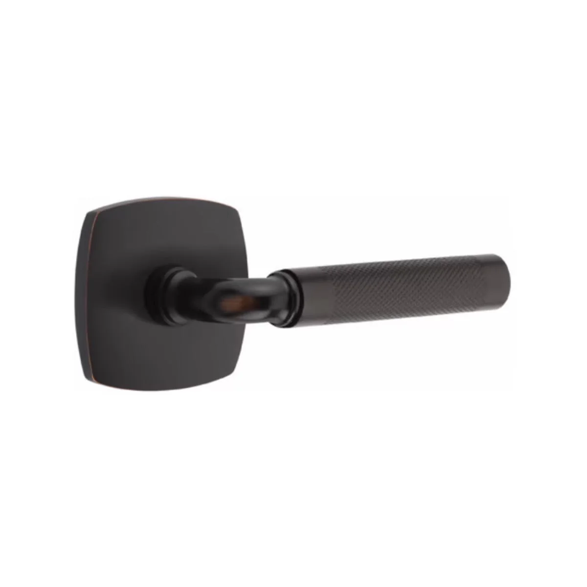 R-BAR KNURLED (RA.KN) PRIVACY (BED/BATH) LEVER WITH 2-3/8
