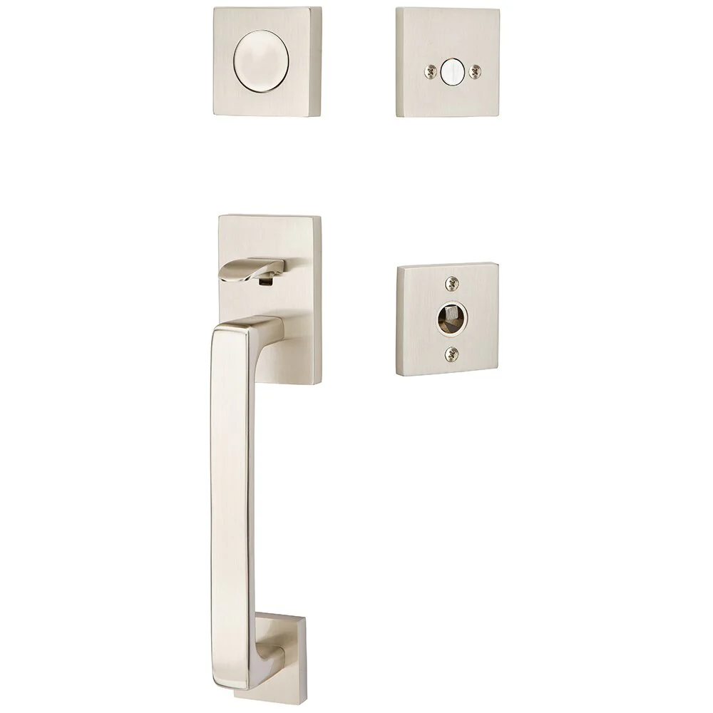 BADEN SATIN NICKEL (US15) HANDLESET DUMMY [4810] W/ 2-3/8