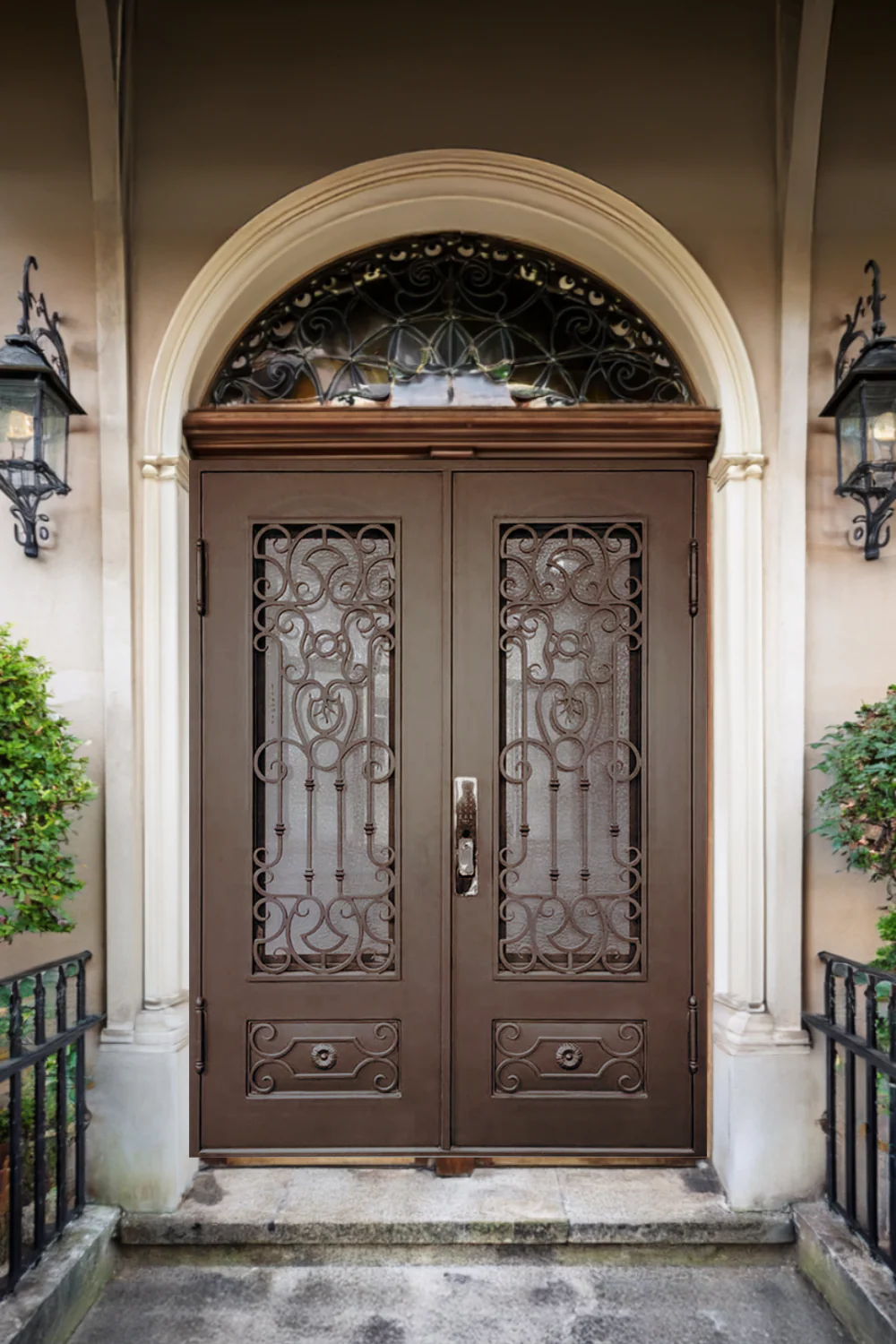 Florence Gate Iron Door - Omega Custom Fabrication LLC