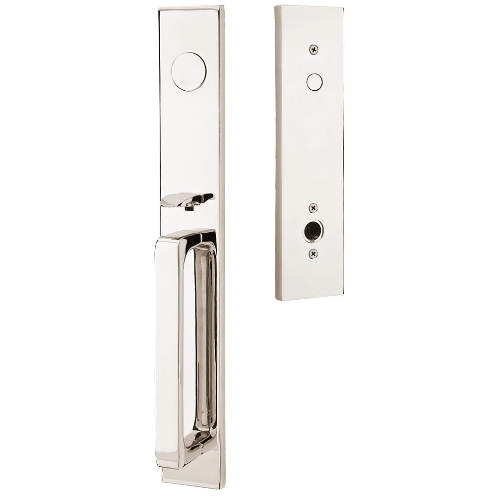 LAUSANNE POLISHED NICKEL (US14) HANDLESET DUMMY [4809] W/ 2-3/8