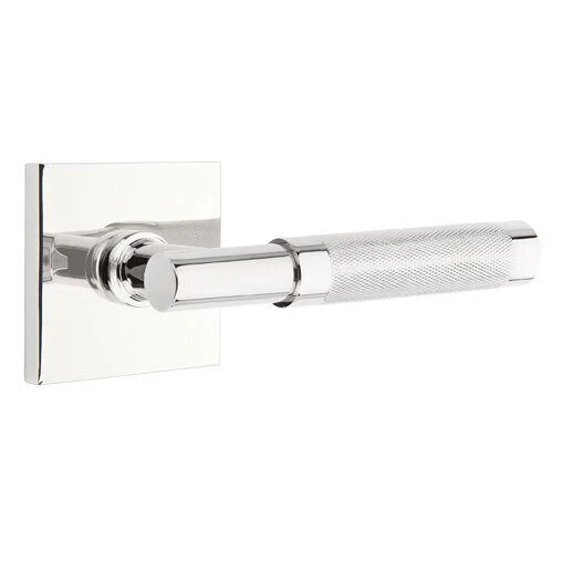 T-BAR KNURLED (TA.KN) PRIVACY (BED/BATH) LEVER WITH 2-3/8
