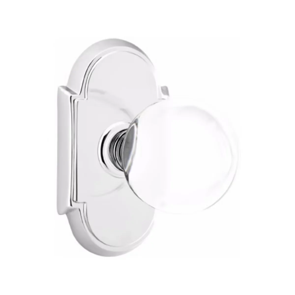 BRISTOL GLASS (BL) PASSAGE (HALL/CLOSET) KNOB WITH 2-3/8