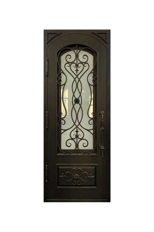 Seville Single Iron Door - Omega Custom Fabrication LLC