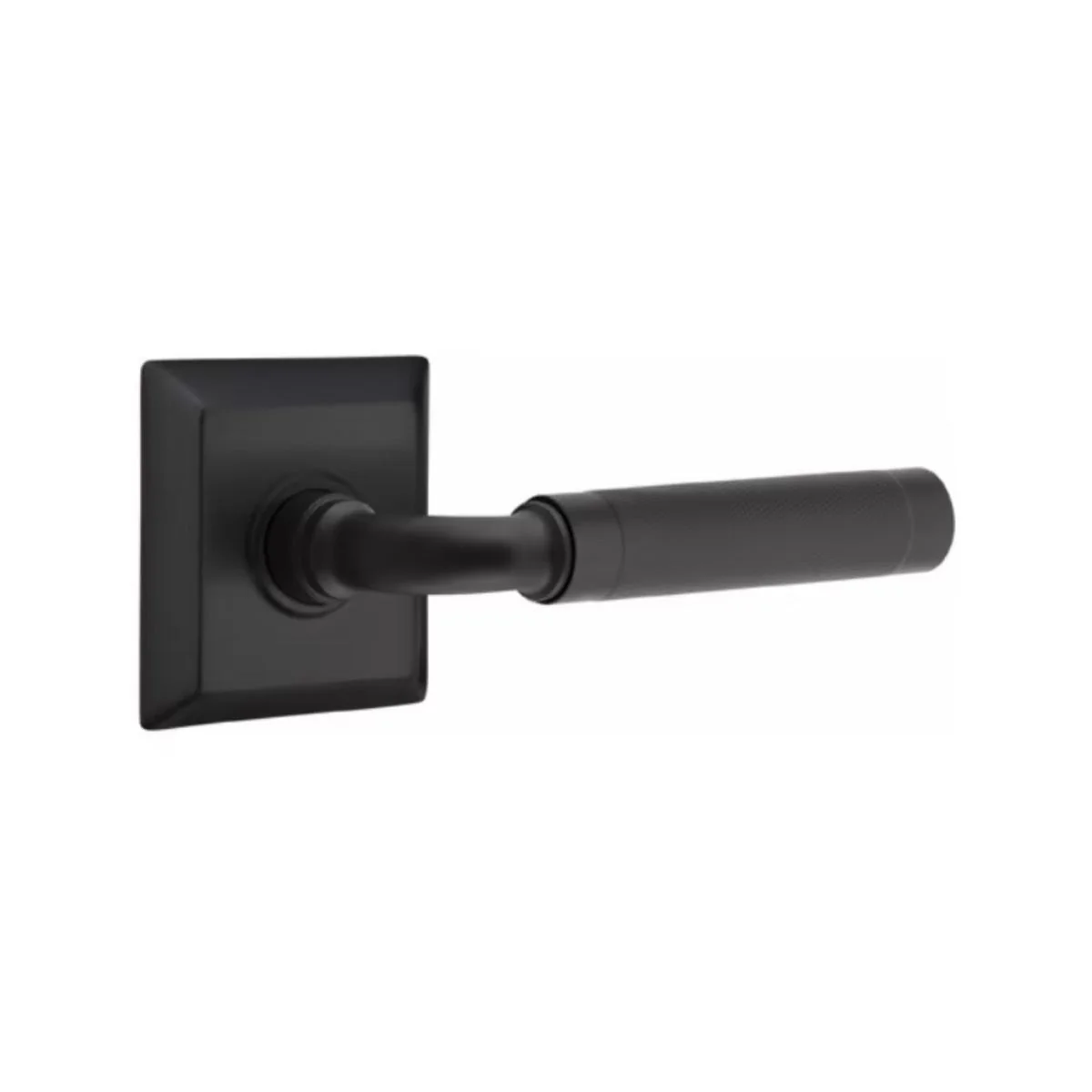 R-BAR KNURLED (RA.KN) PRIVACY (BED/BATH) LEVER WITH 2-3/8