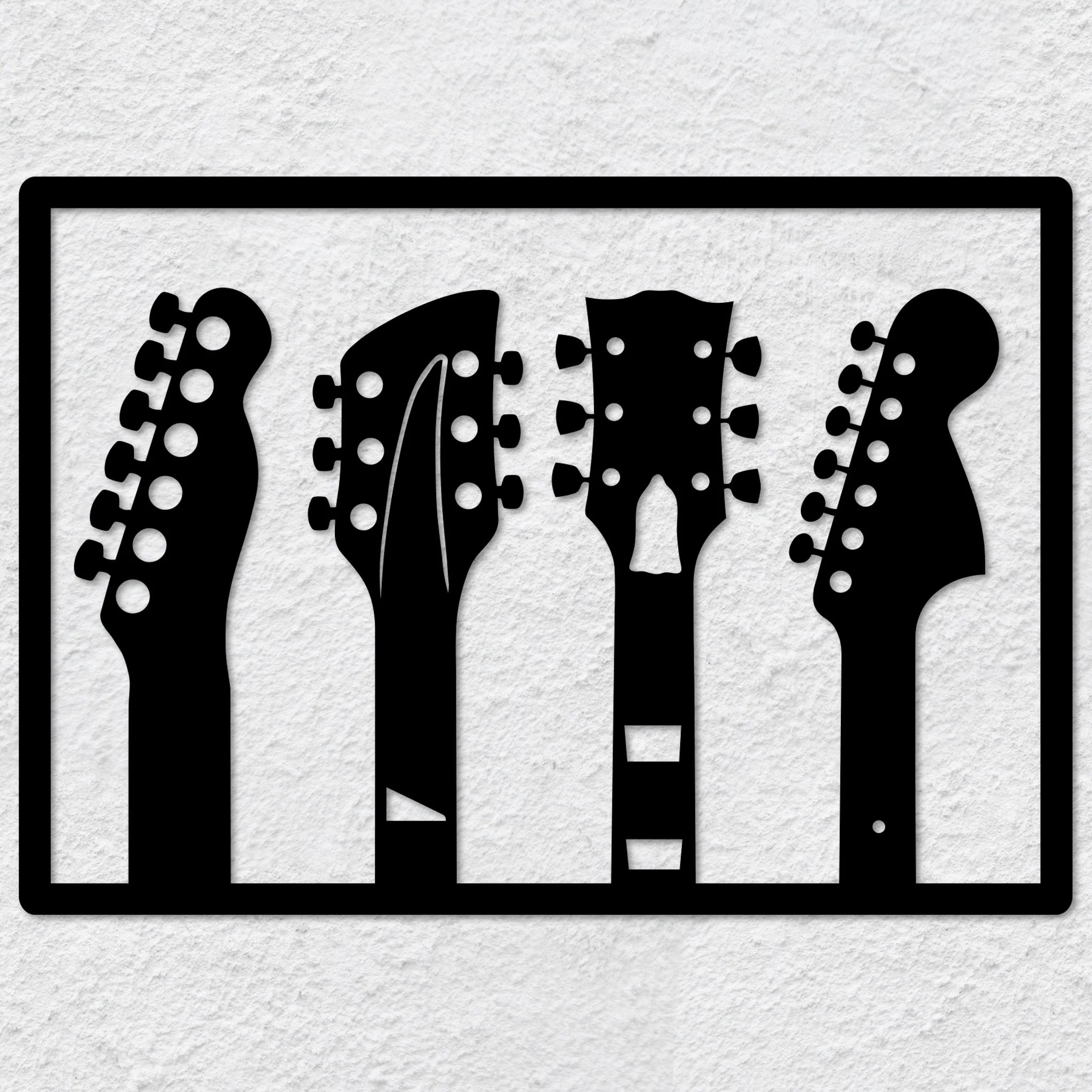 Guitar Wall Art - Omega Custom Fabrication LLC