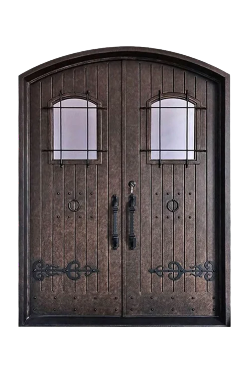 Highland Knight Iron Door - Omega Custom Fabrication LLC