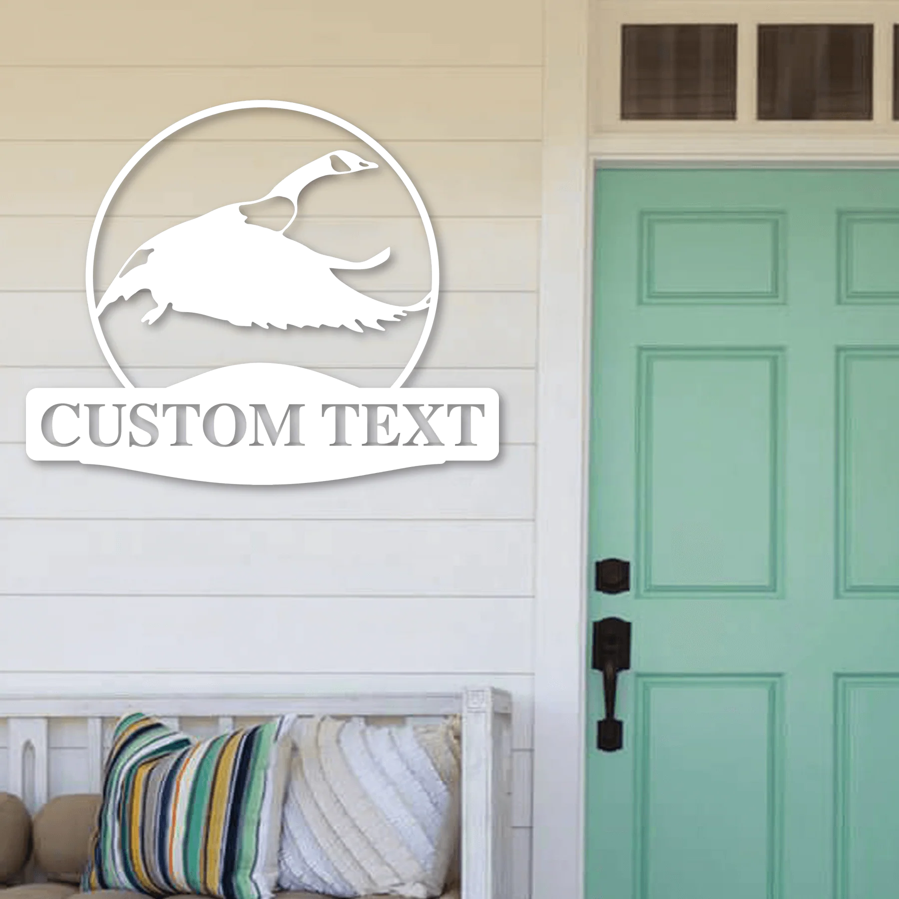 Custom Goose Metal Wall Art - Omega Custom Fabrication LLC