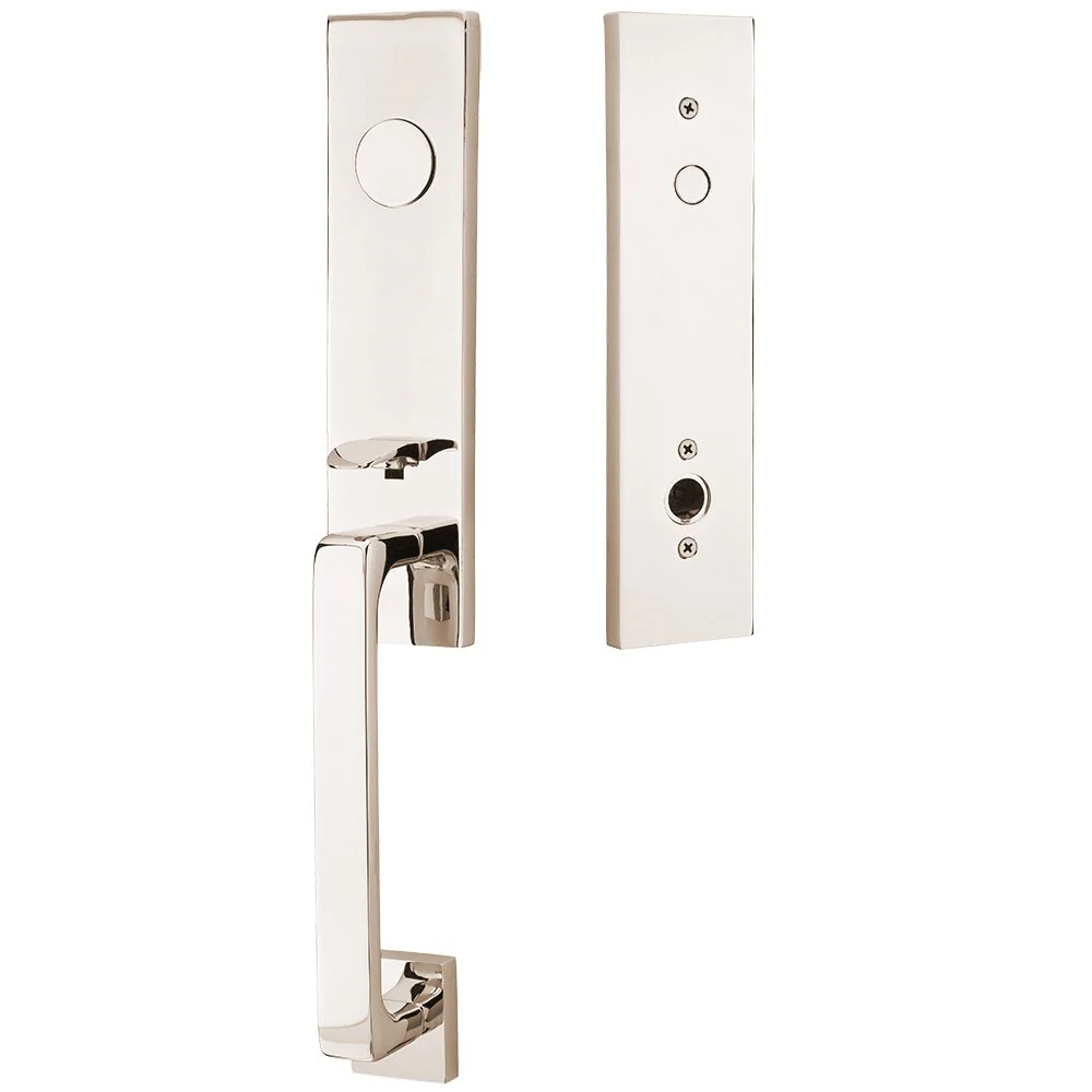 DAVOS POLISHED NICKEL (US14) HANDLESET DUMMY [4808] W/ 2-3/8