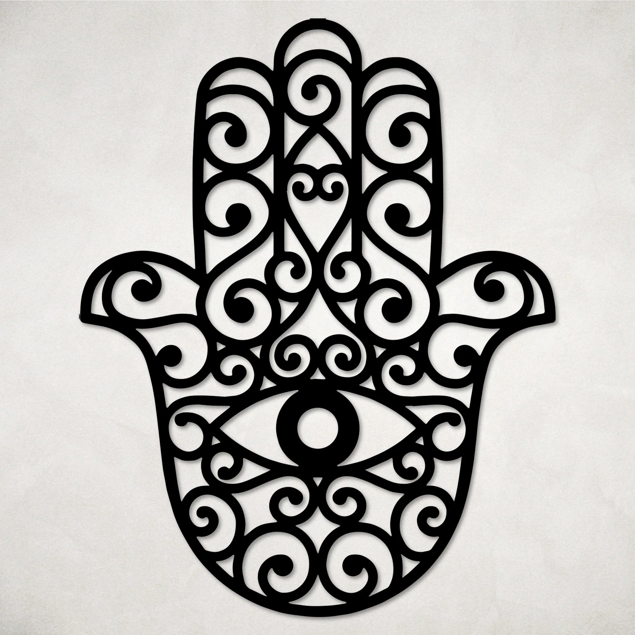 Hamsa Wall Art - Omega Custom Fabrication LLC