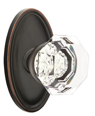 OLD TOWN GLASS (OT) DUMMY (PAIR) KNOB - Omega Custom Fabrication LLC