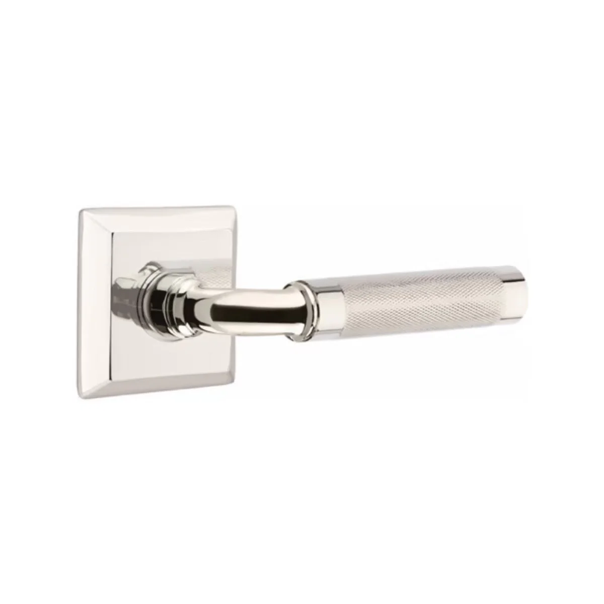 R-BAR KNURLED (RA.KN) PRIVACY (BED/BATH) LEVER WITH 2-3/8