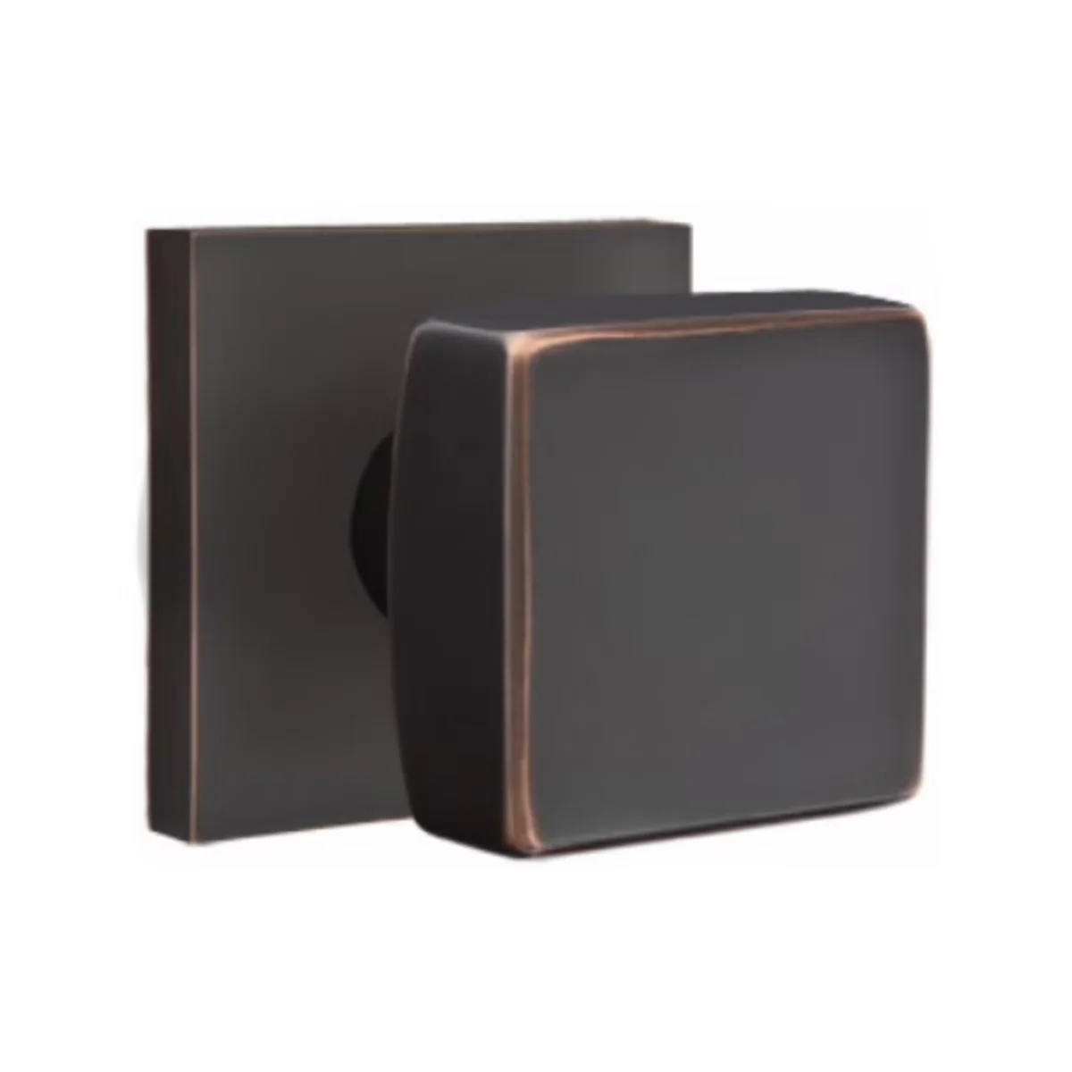 SQUARE (SQU) PASSAGE (HALL/CLOSET) KNOB WITH 2-3/8