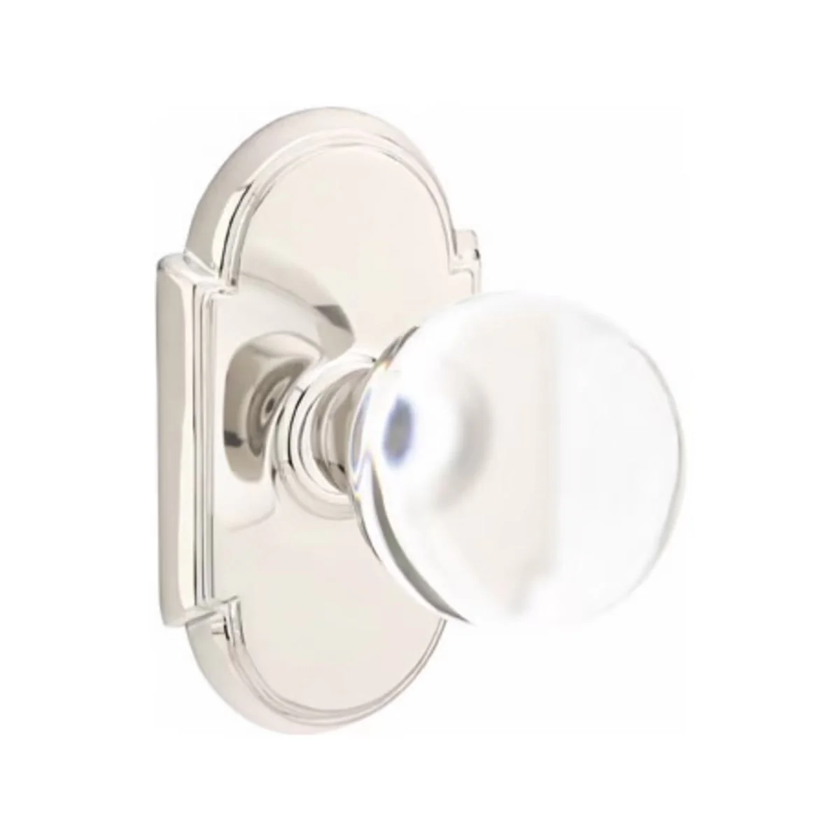 BRISTOL GLASS (BL) PRIVACY (BED/ BATH) KNOB WITH 2-3/8