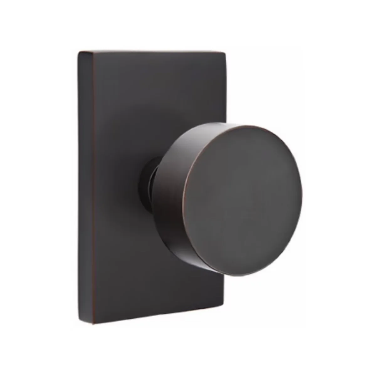 ROUND (ROU) PASSAGE (HALL/CLOSET) KNOB WITH 2-3/8