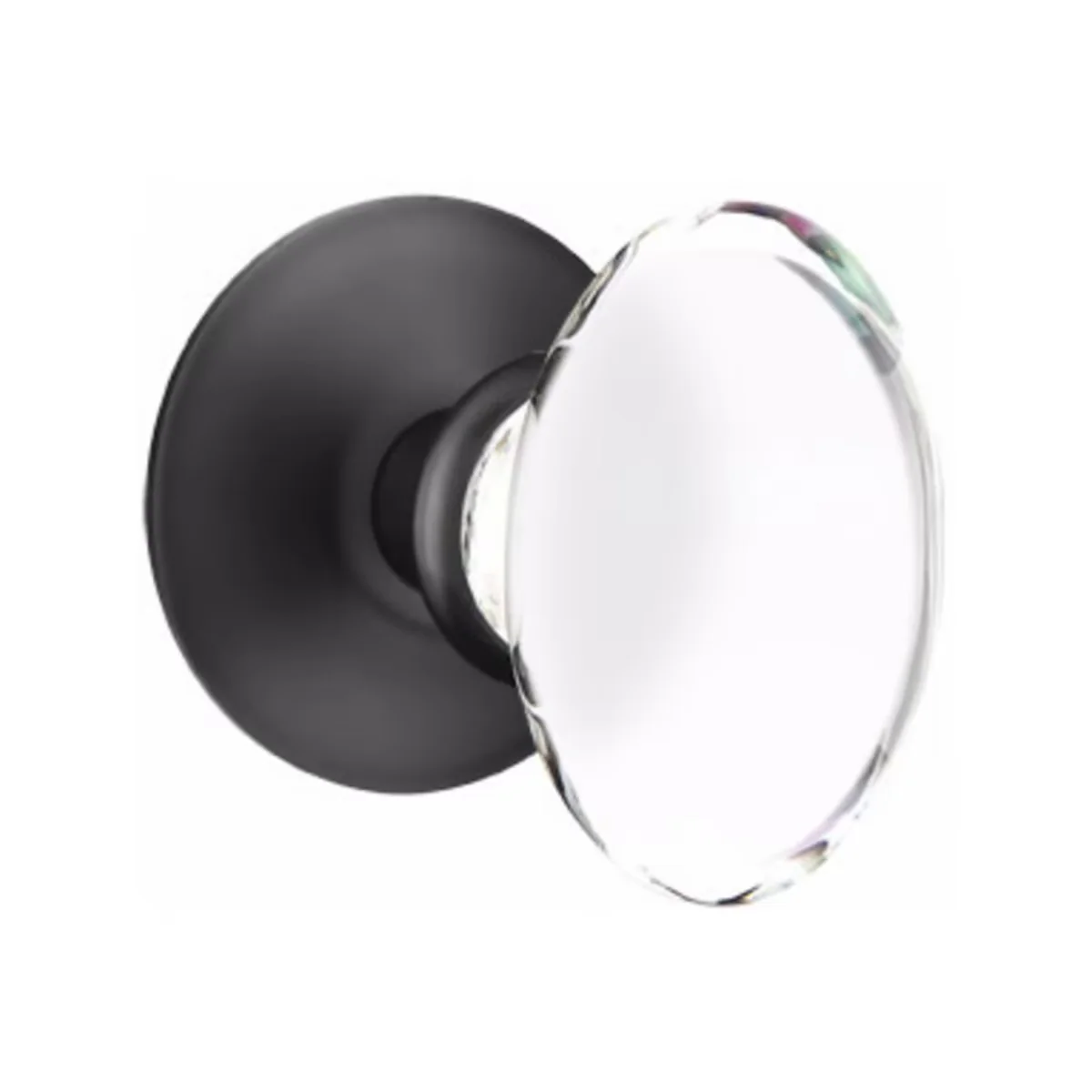 HAMPTON GLASS (HT) PASSAGE (HALL/CLOSET) KNOB WITH 2-3/8