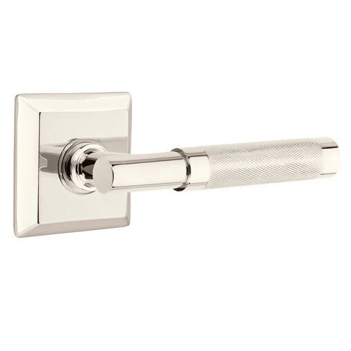 T-BAR KNURLED (TA.KN) PRIVACY (BED/BATH) LEVER WITH 2-3/8