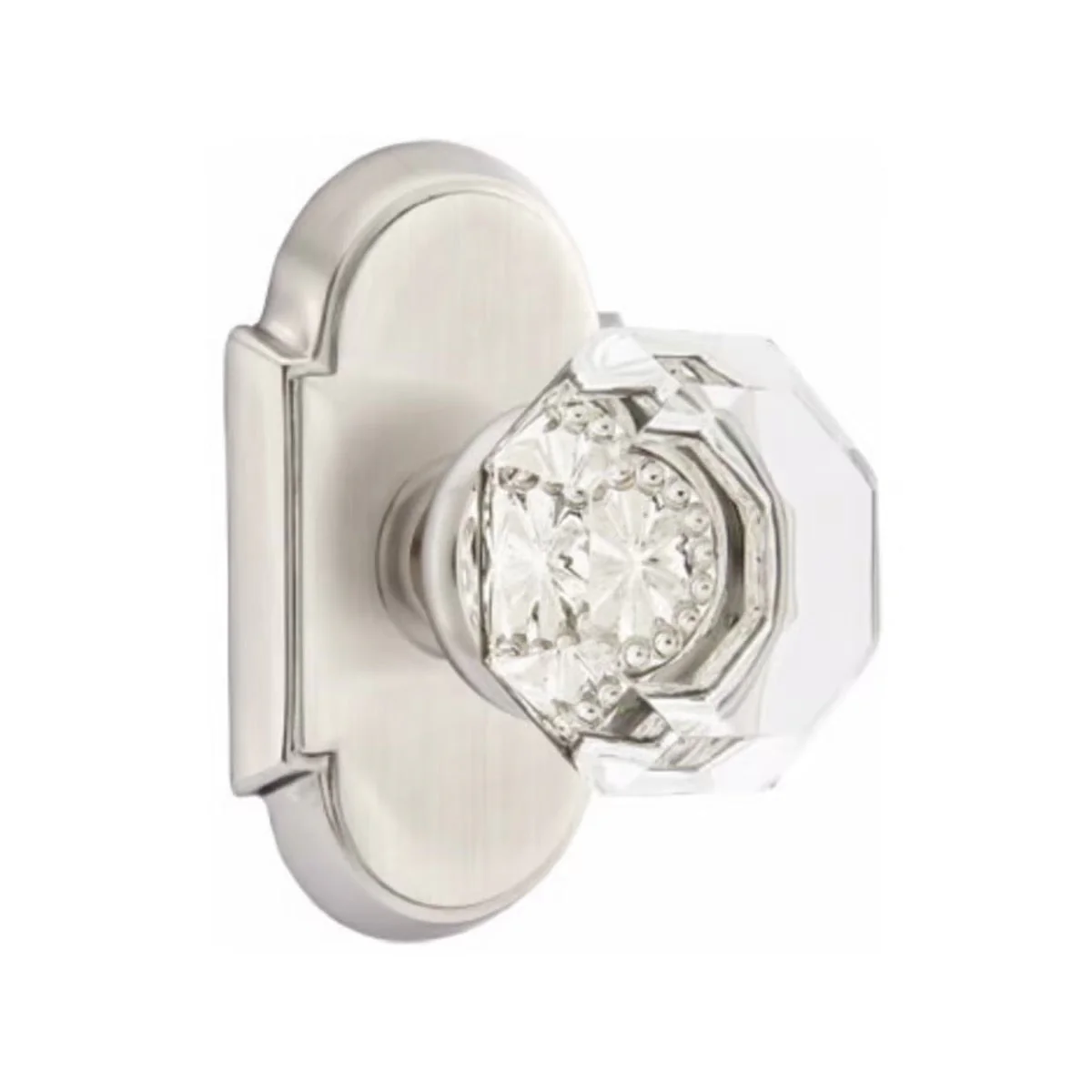 OLD TOWN GLASS (OT) PASSAGE (HALL/CLOSET) KNOB WITH 2-3/8