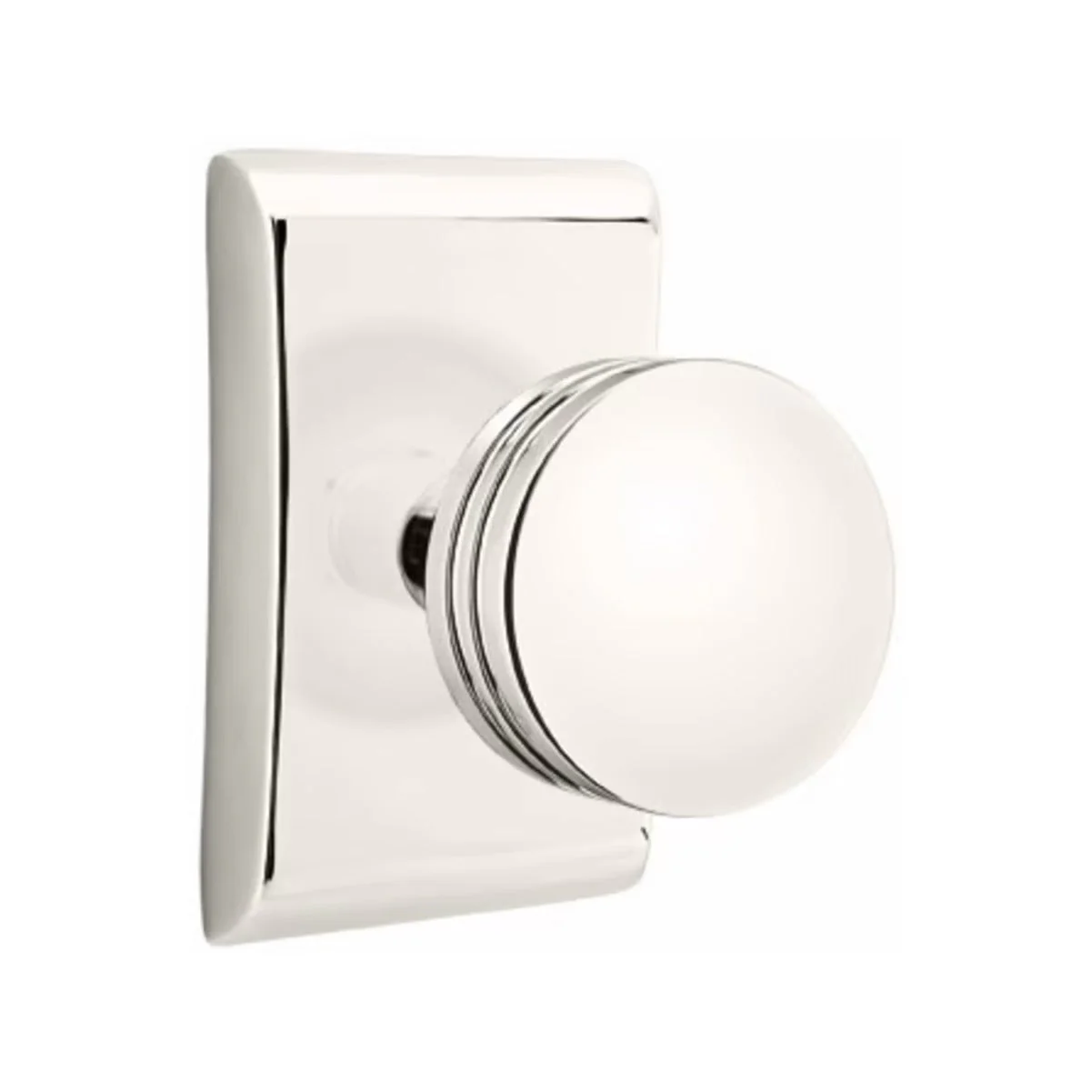 ARES POLISHED NICKEL (US14) HANDLESET DUMMY [4807] W/ 2-3/8