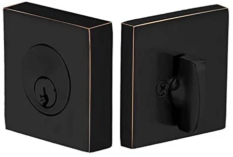 SQUARE DEADBOLT WITH 2-3/8