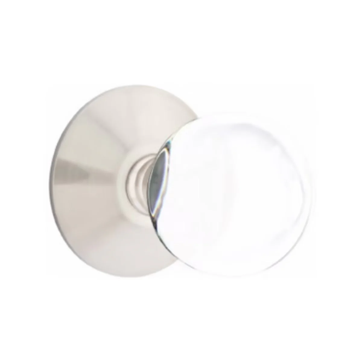 BRISTOL GLASS (BL) PASSAGE (HALL/CLOSET) KNOB WITH 2-3/8