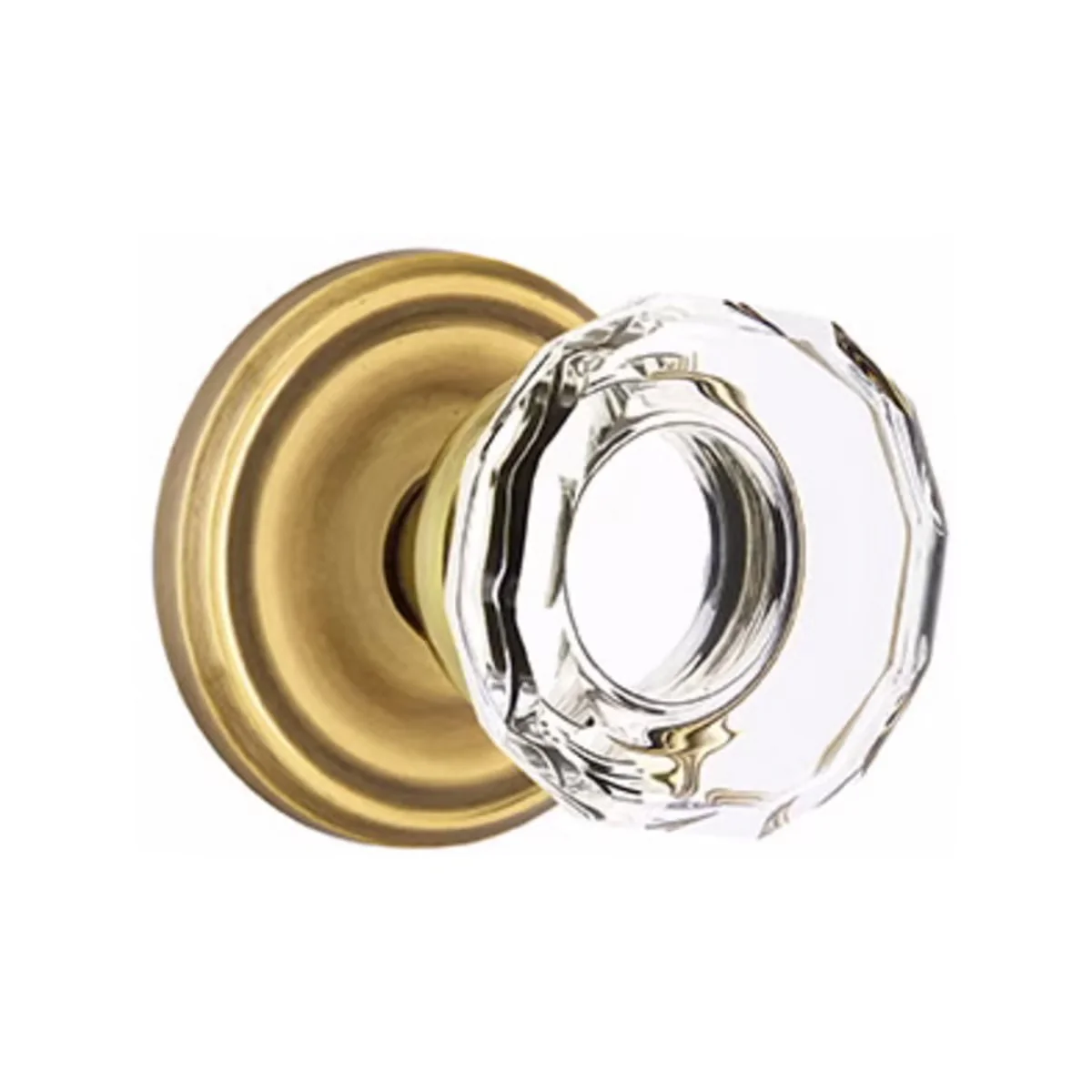 LOWELL GLASS (LW) DUMMY (PAIR) KNOB - Omega Custom Fabrication LLC
