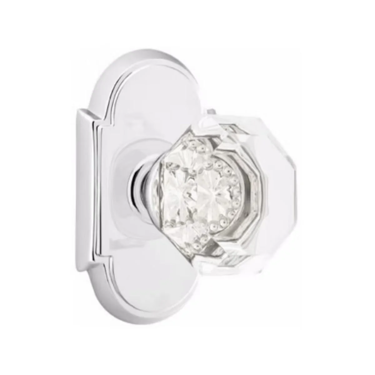 OLD TOWN GLASS (OT) PASSAGE (HALL/CLOSET) KNOB WITH 2-3/8