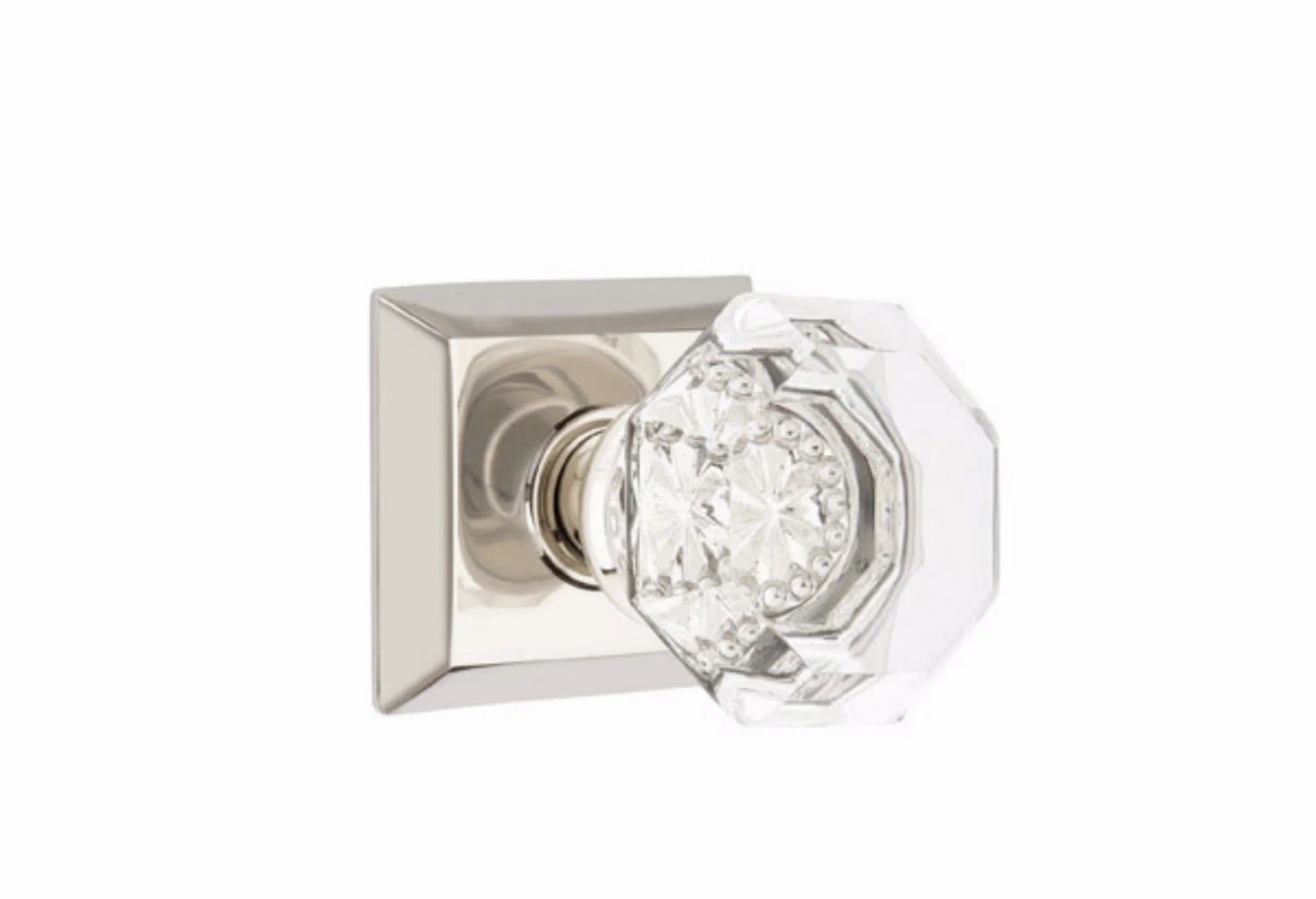 OLD TOWN GLASS (OT) PASSAGE (HALL/CLOSET) KNOB WITH 2-3/8