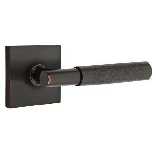 T-BAR KNURLED (TA.KN) PASSAGE (HALL/CLOSET) LEVER WITH 2-3/8