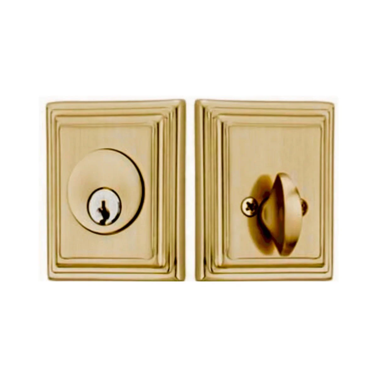 WILSHIRE DEADBOLT WITH 2-3/8