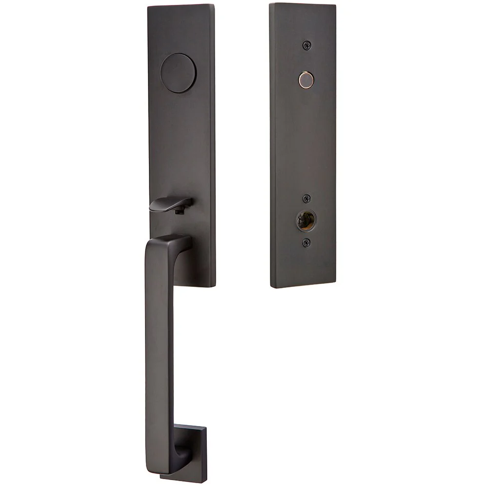 DAVOS FLAT BLACK (US19) HANDLESET DUMMY [4808] W/ 2-3/8