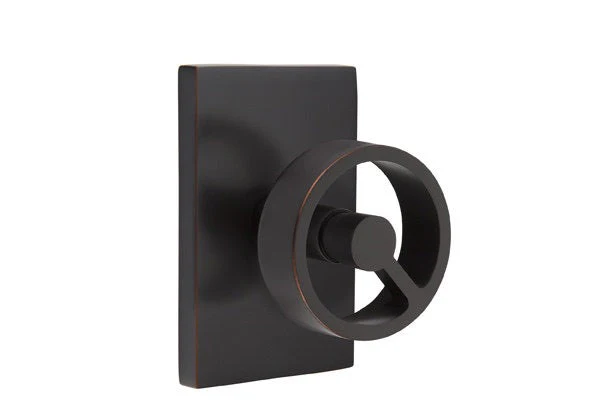 SPOKE (SPK) PRIVACY (BED/BATH) KNOB WITH 2-3/8
